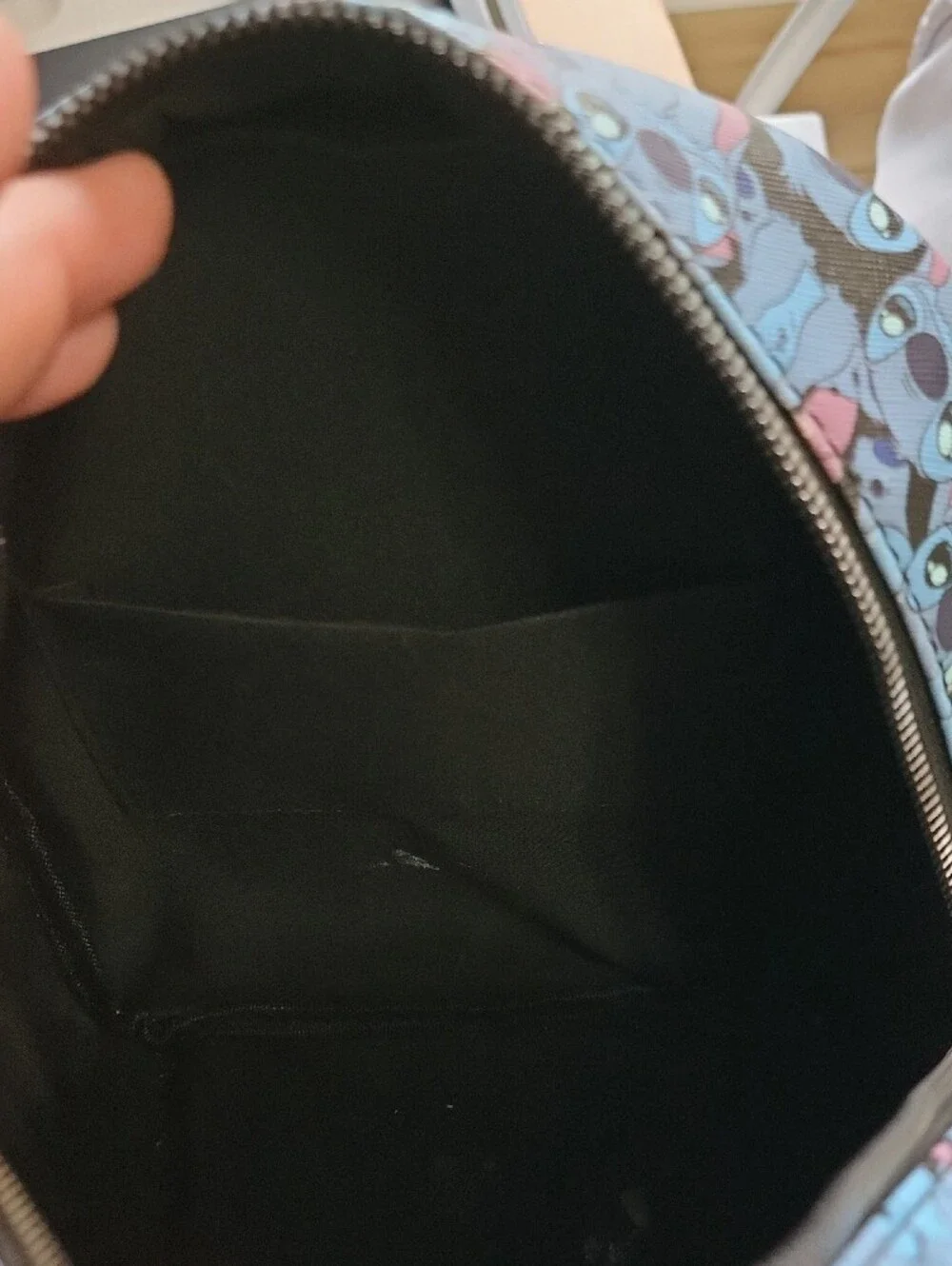 Disney Stitch Blue and Black Mini Backpack